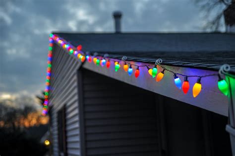 how to hang christmas lights on house with metal roof|hanging star christmas lights.